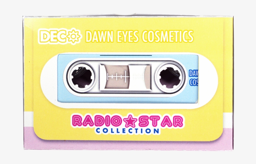 Radio Star Shadow And Glitter Collection - Cassette Deck, transparent png download