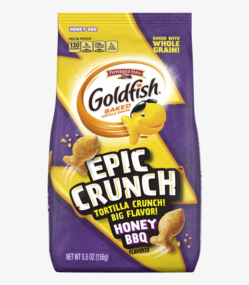 Make Snack Time Epic With Goldfish - Goldfish Epic Crunch, transparent png download