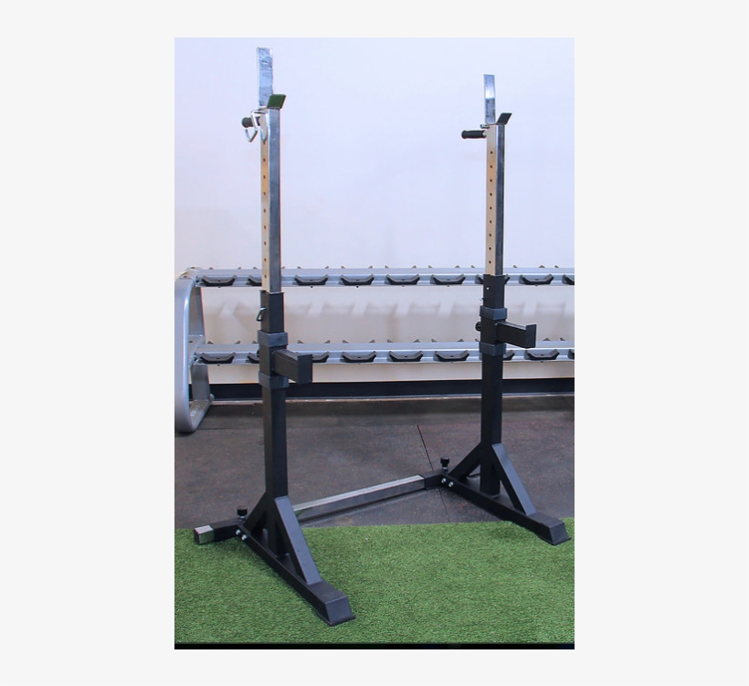 Strencor Adjustable Squat Rack W Safety Arms Power Rack PNG Image