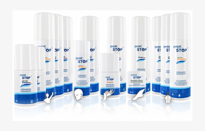 Sweatstop® - Plastic Bottle, transparent png download