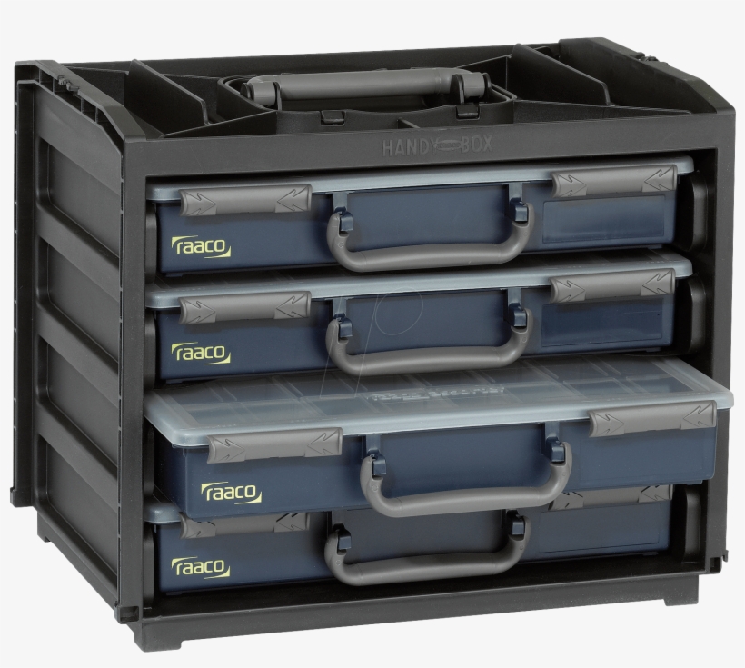 Empty Box For Holding Raaco Sortimenskoffer Raaco - Raaco Boxes, transparent png download