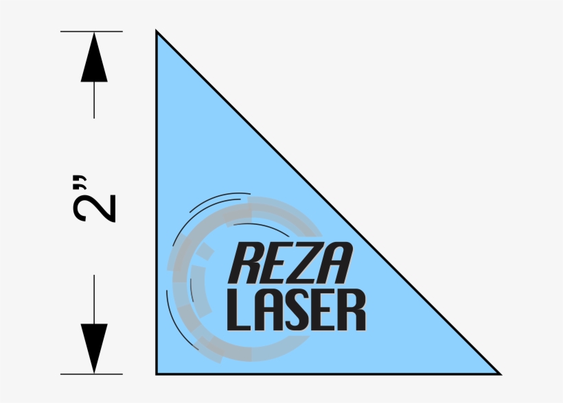 Triangle Half Square 2 Inch Papers Size 2 Pkt - Triangle, transparent png download