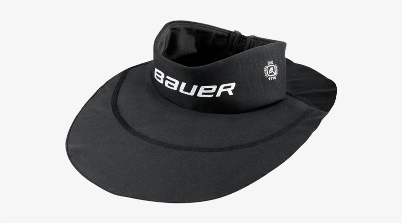 Bauer Premium Nlp22 Bib Neck Guard - Ice Hockey Neck Guards, transparent png download