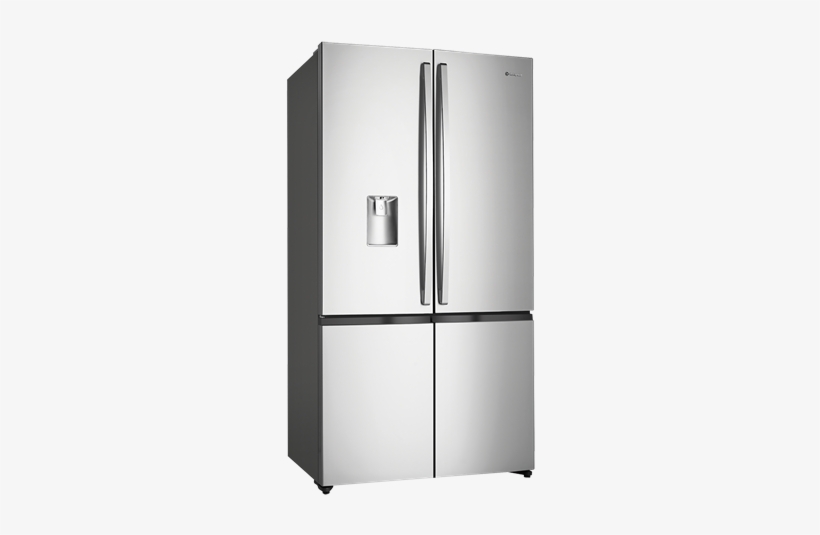 600l Stainless Steel 4 Door French Door - Cupboard, transparent png download