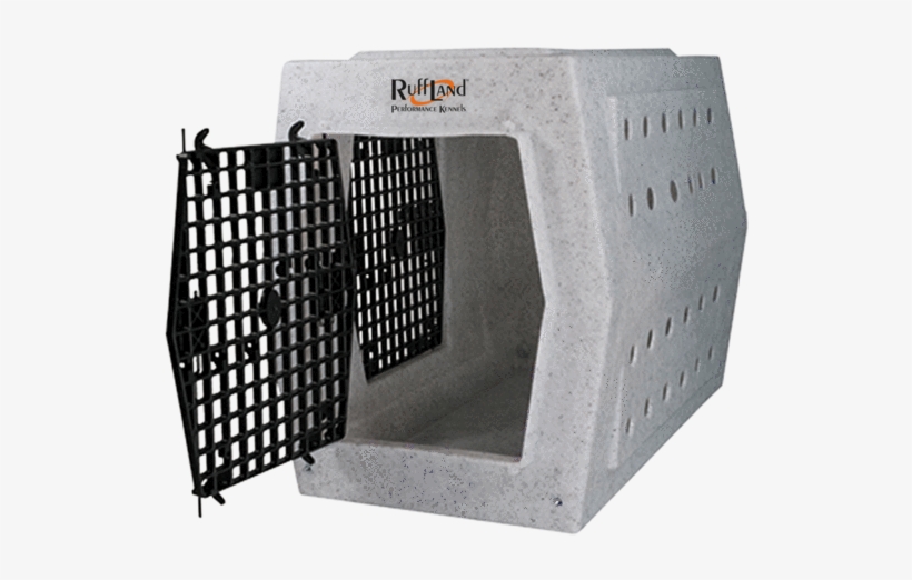 Ruff Tough Kennel Double Door Side Entry Stackable - Heater, transparent png download