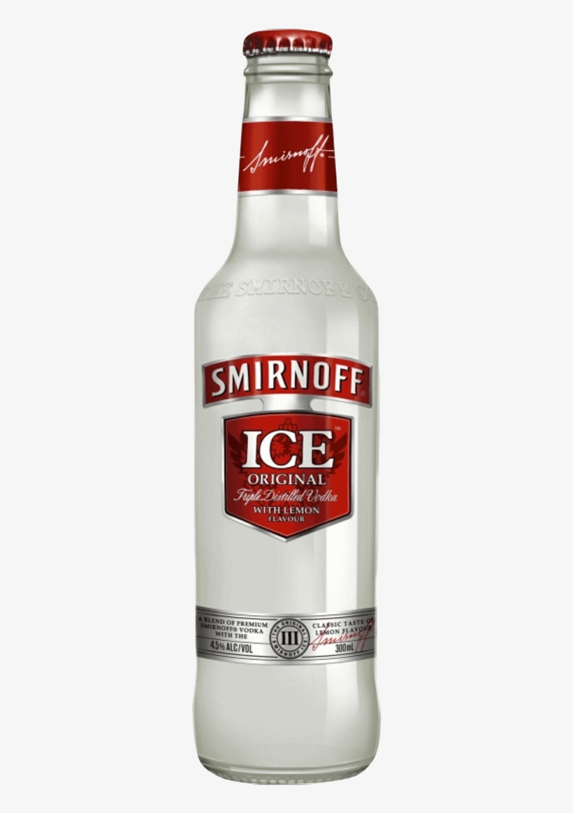 Smirnoff Ice Premium Triple Filtered Bottle 275 Ml - Smirnoff Red Ice, transparent png download