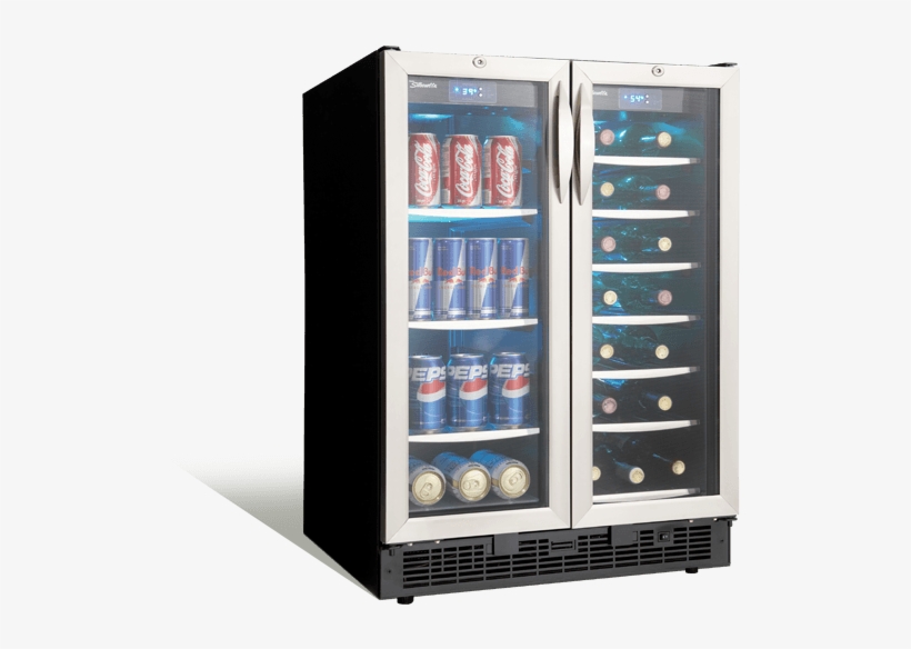 Danby Silhouette Emmental 24” French Door Beverage - Danby Beverage Centre, transparent png download