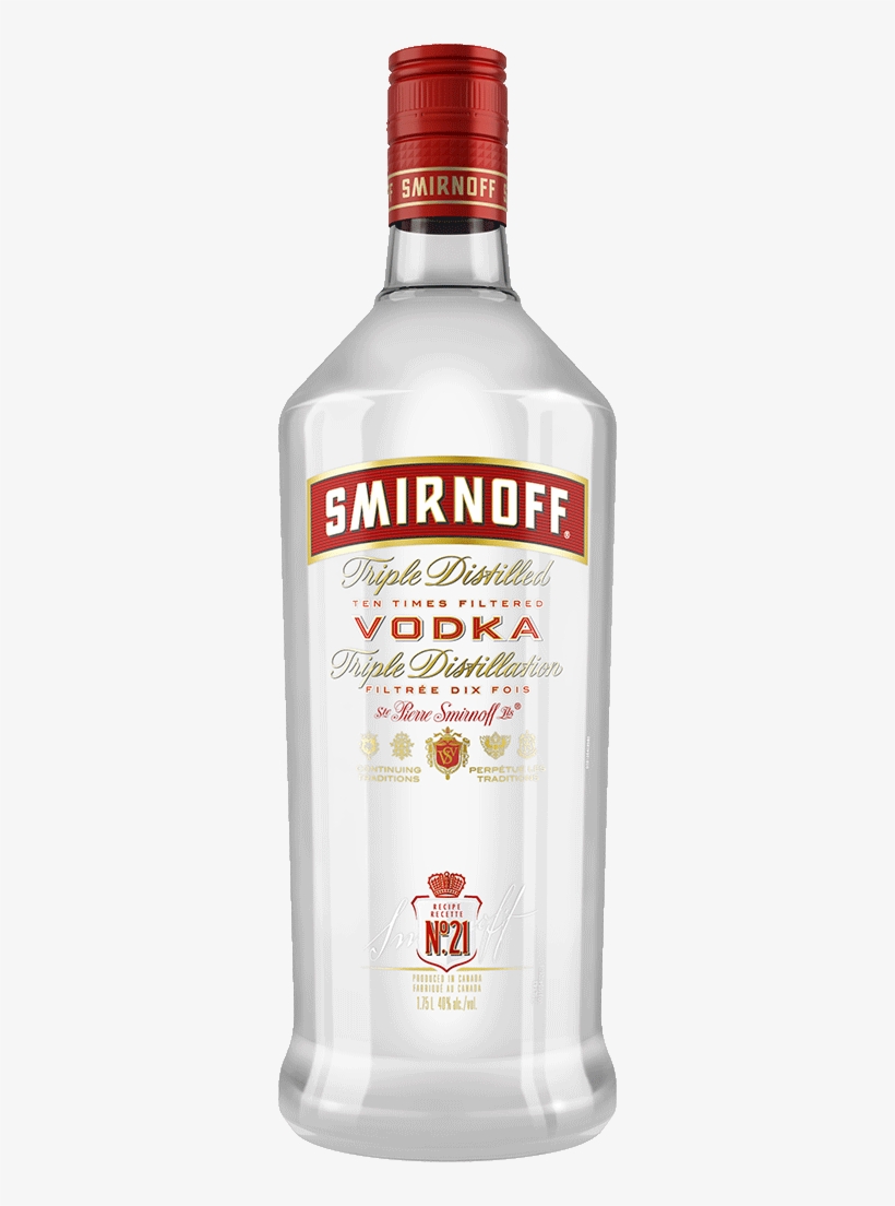Zoom - Smirnoff Vodka 1.75 L Png, transparent png download