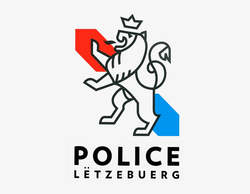 Luxemburger Police Logo - Police Luxembourg Rebranding, transparent png download