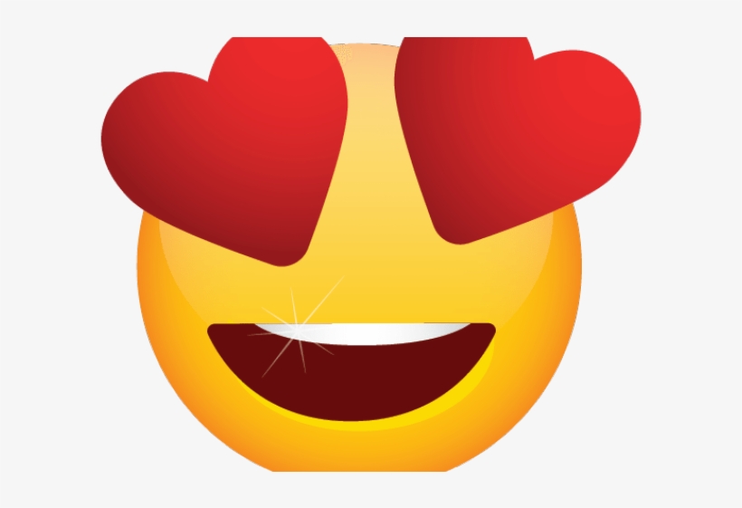 Emoji Face Clipart Eye Vector - Smiley, transparent png download