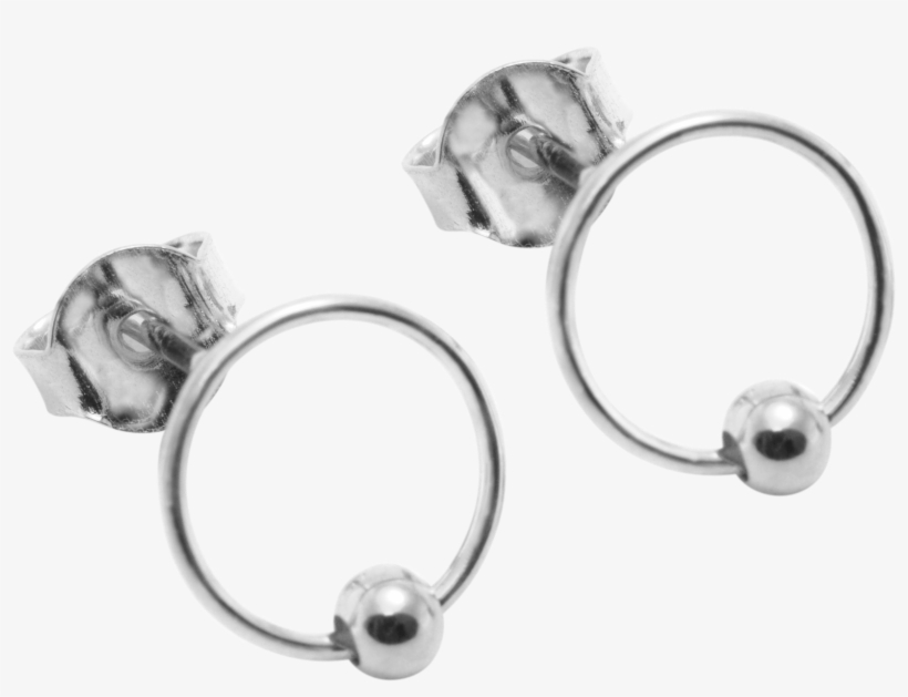Thin Circle - Earrings, transparent png download