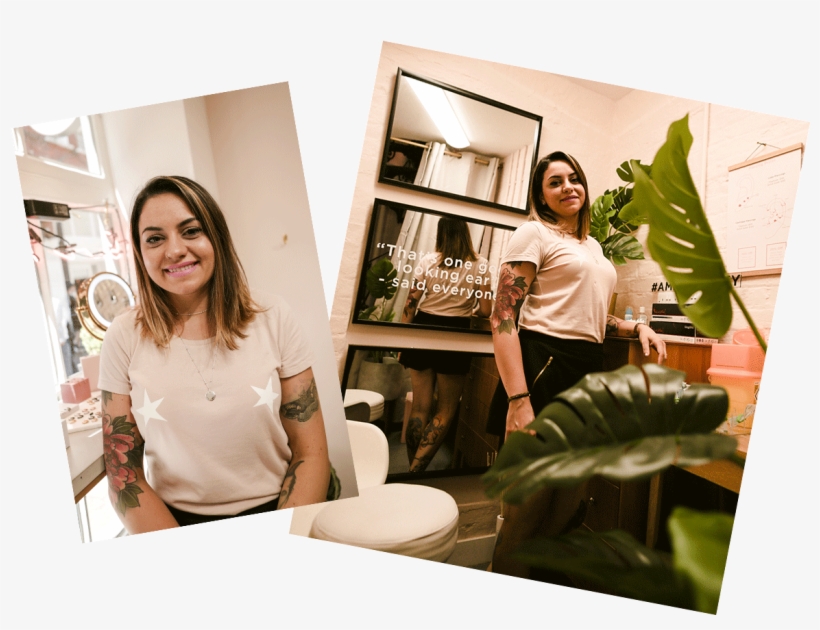 With A Piercing Gun When I Was 10 Years Old - Girl, transparent png download