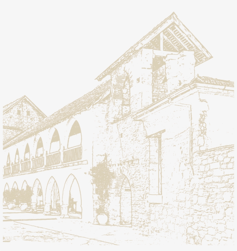 Is Undeniably Its Main Distinctive Feature, The Monastery - Arch, transparent png download