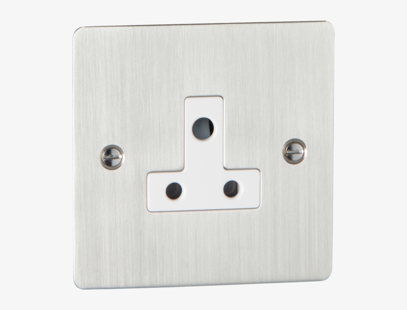2a Round Pin Unswitched Socket - Wood, transparent png download