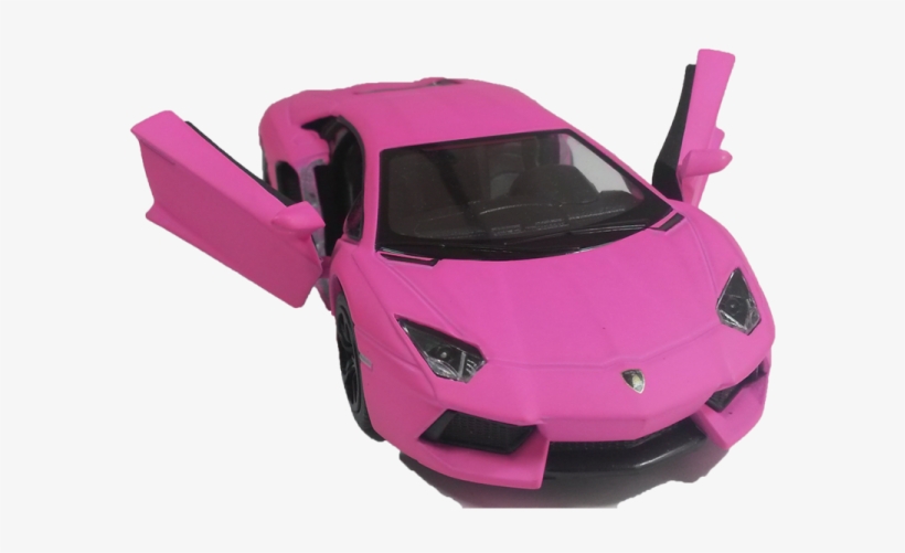 Lamborghini Aventador Lp Kinsmart - Pink Lamborghini Png, transparent png download