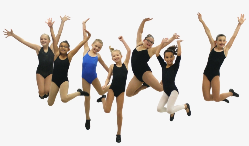 Kids Jumping In Studio » Kids Jumping In Studio - Group Jumping, transparent png download