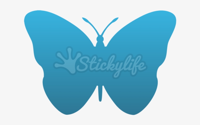 Butterfly Pbg Decal, transparent png download