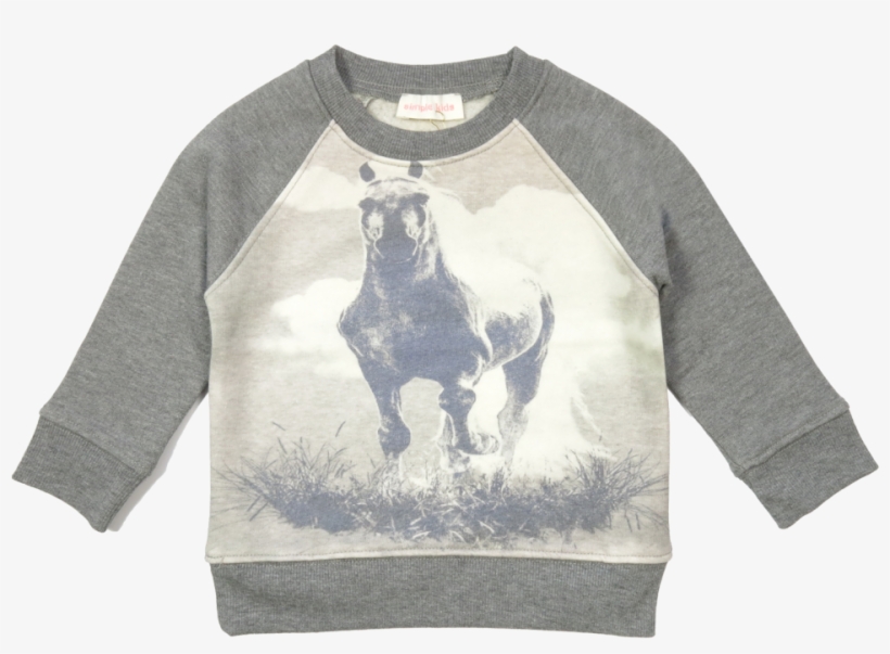 Simple Kids Jumping Sweatshirt - Sweater, transparent png download