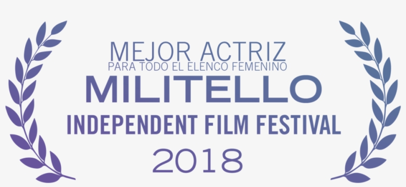 Laurel 0017 Militello-mejoractriz - Film Festival, transparent png download