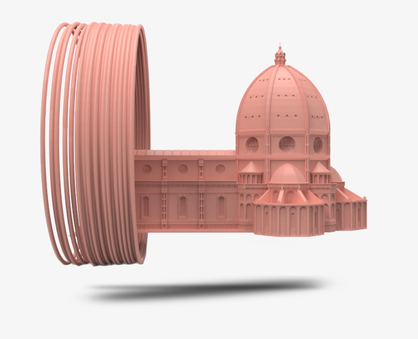 Clay 1,75ø 750gr Spool - Clay Filament 3d Printer, transparent png download