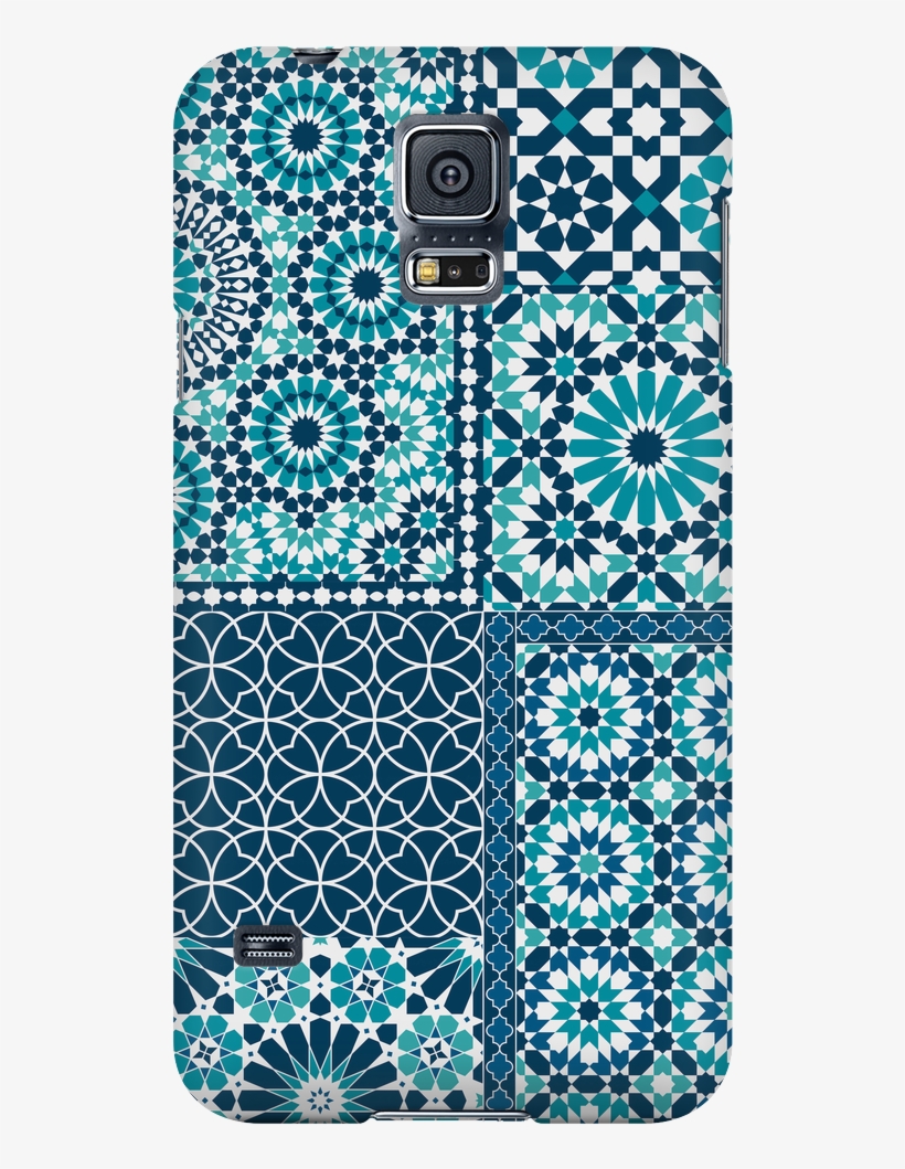 Moroccan Tiles Phone Case - Tile, transparent png download