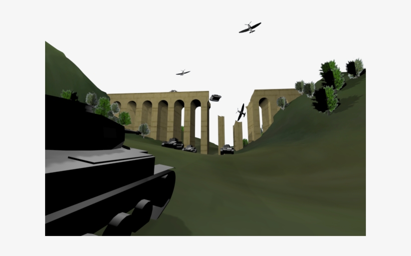 World Of Tanks Diorama - Tree, transparent png download