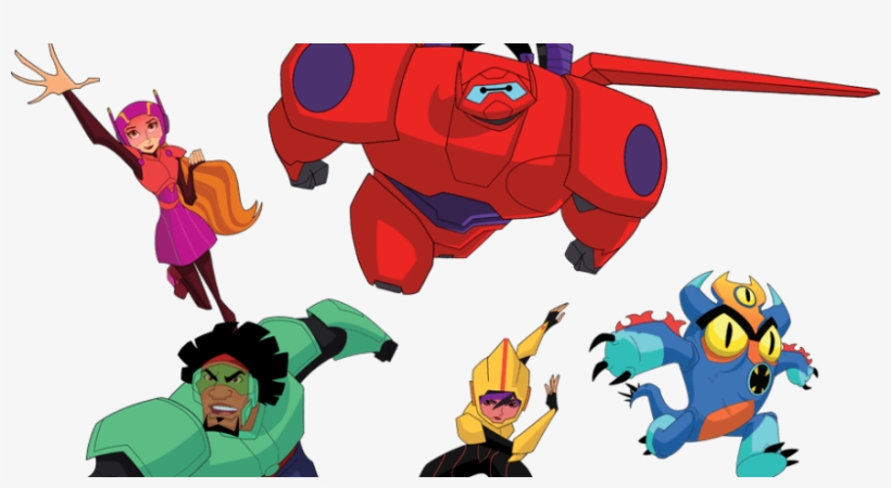 Disney's Big Hero - Disney Big Hero 6 The Series, transparent png download