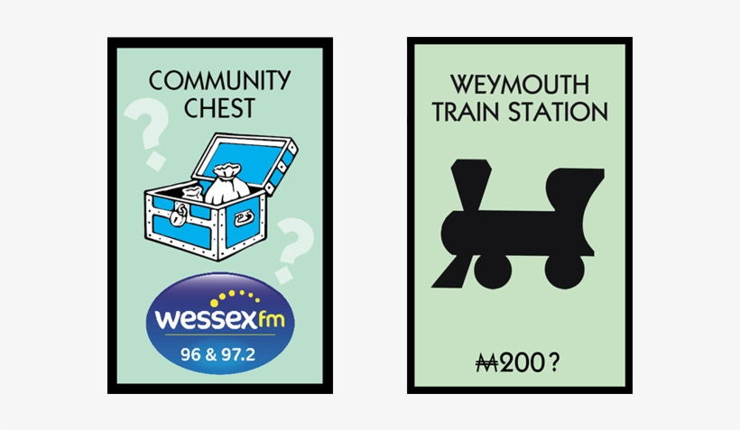 Monopoly Cards - Wessex Fm, transparent png download