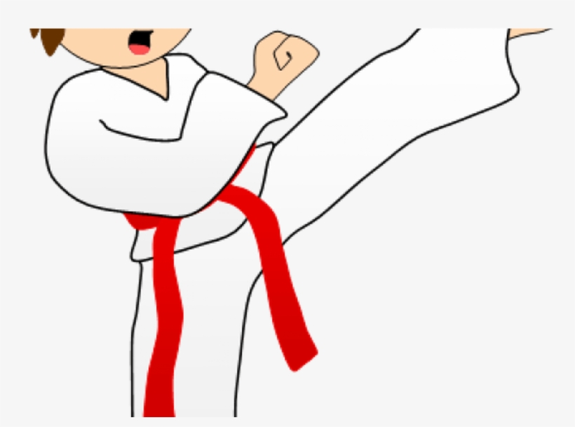 Tae Kwon Do Master Cartoon 7 480 X 360 Carwadnet - Karate, transparent png download