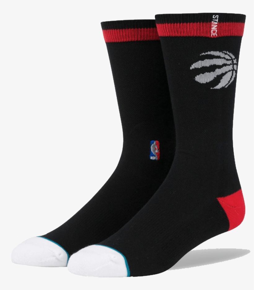 Toronto Raptors Stance Nba Casual Logo - Kaos Kaki Basket, transparent png download