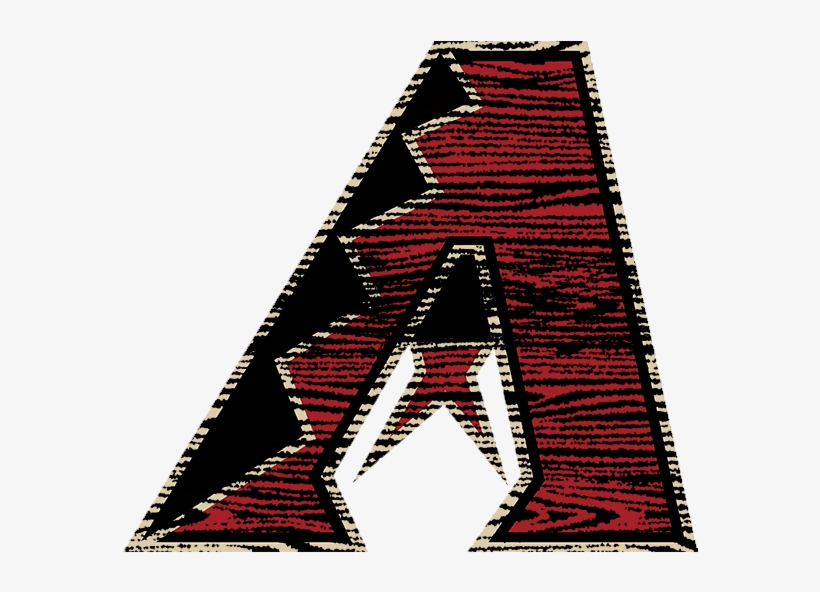 Arizona Diamondbacks 2016-pres Cap Logo Distressed - Triangle, transparent png download