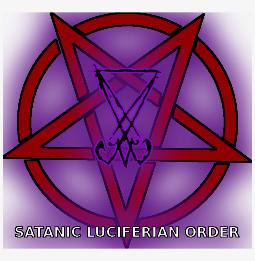 Satanic Luciferians Reject Any Notion Or Idea From - Pentagram Symbol, transparent png download
