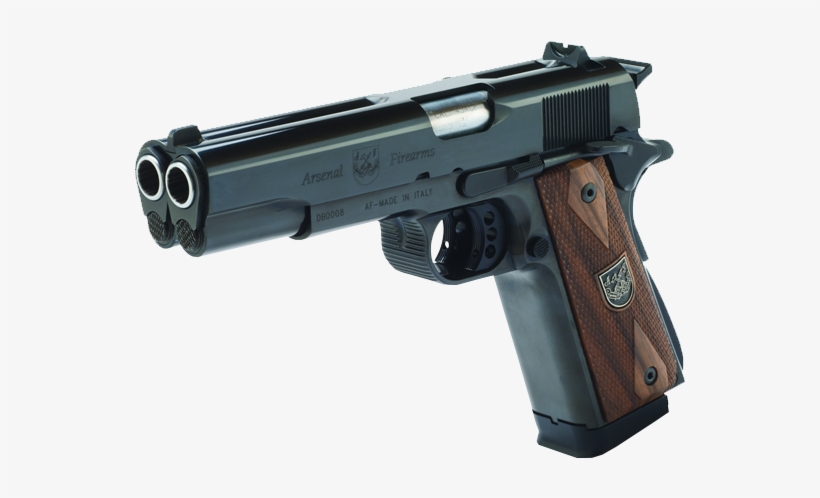 Arsenal Firearms Af2011-a1 Second Century Standard - Arsenal Firearms Af2011 A1 Double Barrel 45 Acp, transparent png download