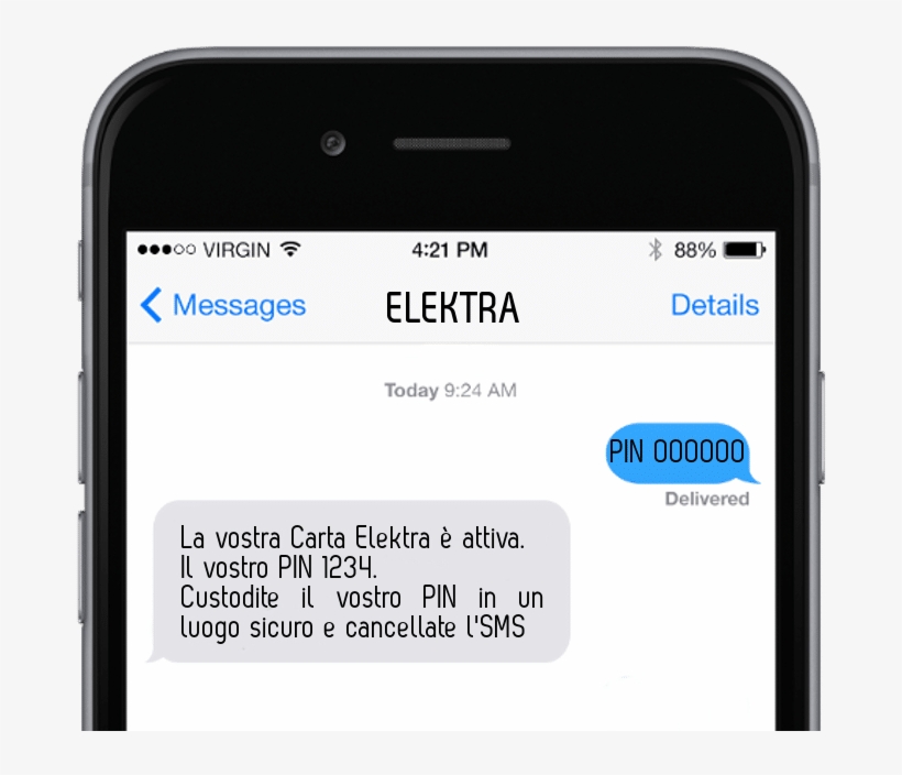 Send The Pin And The Last 8 Digits Of Your Card And - Iphone, transparent png download