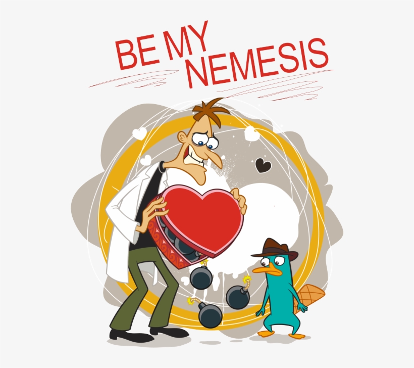 Only A Few Days Left Until Our Perryshmirtz Valentine's - Cartoon, transparent png download