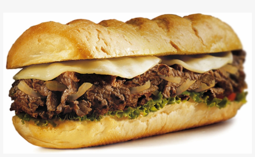 Philly Cheese Steak - Philly Cheese Steak White Background, transparent png download