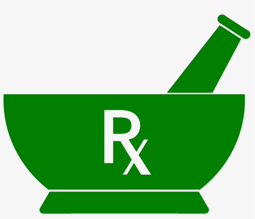 Mortar And Pestle Rx Merchandise - Mortar And Pestle Green, transparent png download