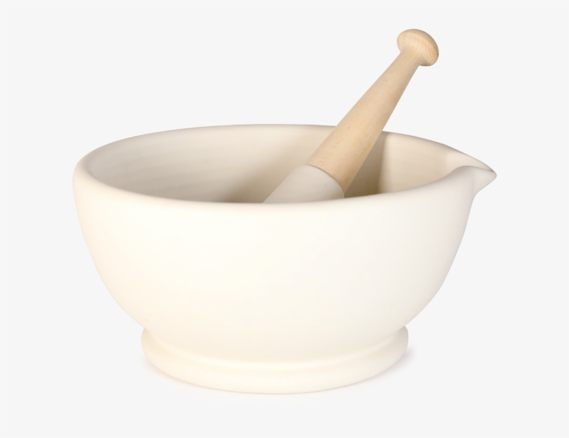Milton Brook Mortar & Pestle - Ceramic, transparent png download