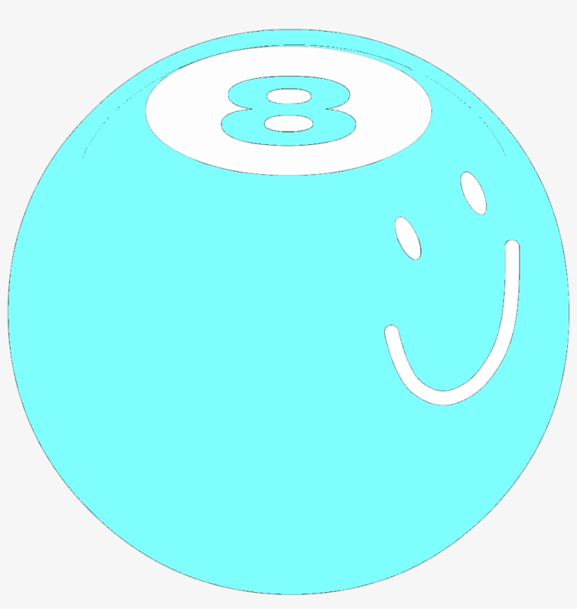 Snow 8 Ball - Circle, transparent png download