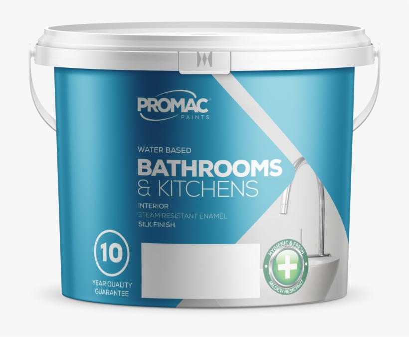 Promac Paints Bathrooms & Kitchens - Box, transparent png download