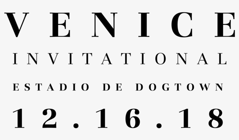 Venice Invitationalartboard 25 - Monochrome, transparent png download