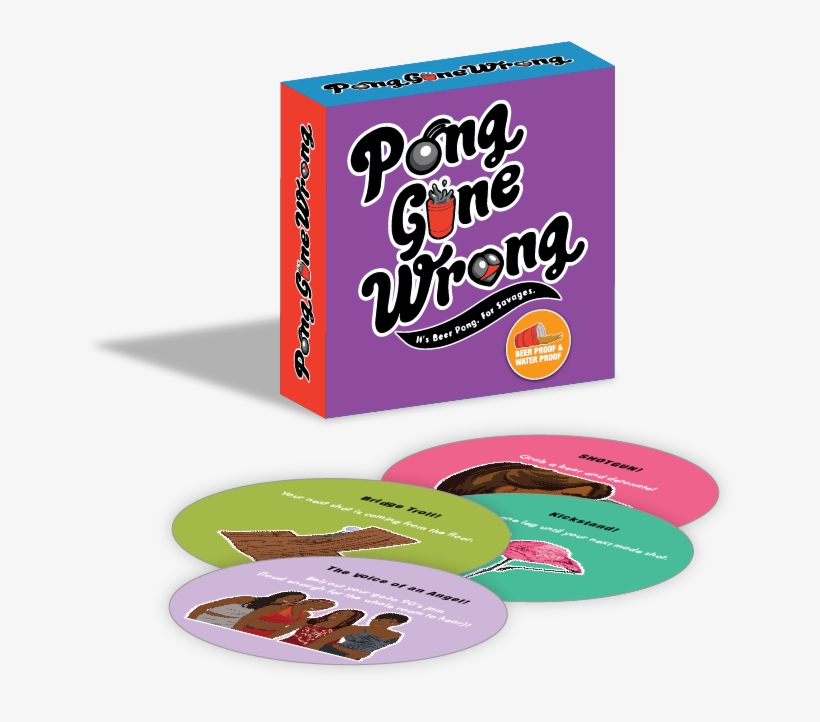 It's Beer Pong For Savages - Graphic Design, transparent png download