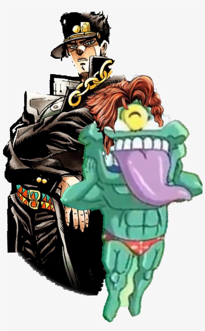 Jotaro And Kakyoin - Cartoon, transparent png download