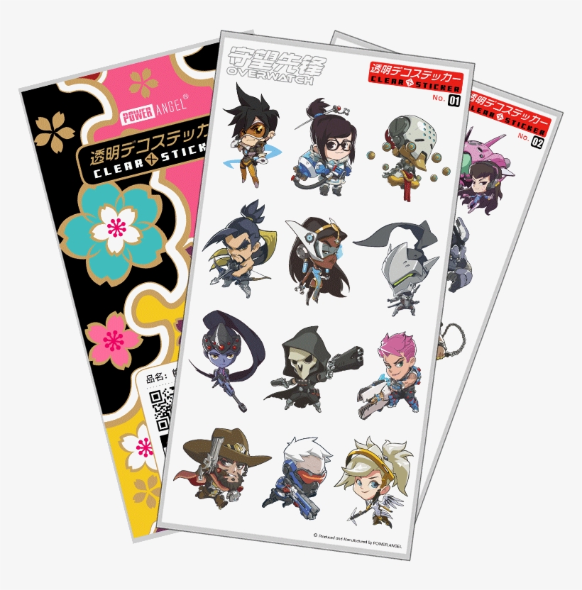 Ow Heroes Stickers Sticker - Cute Anime Phone Stickers, transparent png download