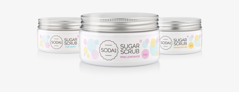 Sugar Scrub 3 Pack - Cosmetics, transparent png download