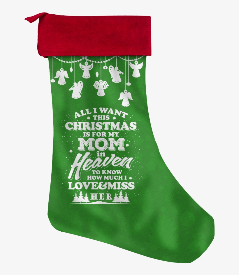 Christmas Angel Stocking - Die Hard Christmas Stocking, transparent png download