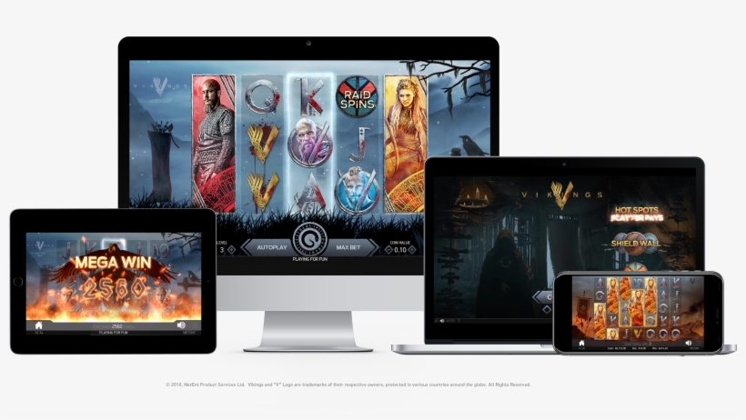 02 Vikings All-devices - Slot Machine, transparent png download