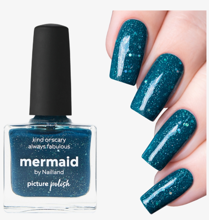 Nail Polish Mermaid - Nail Polish, transparent png download