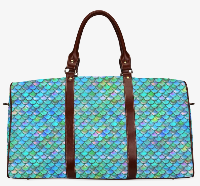 Mermaid Scales Waterproof Travel Bag/large - Bags Travel Girls, transparent png download
