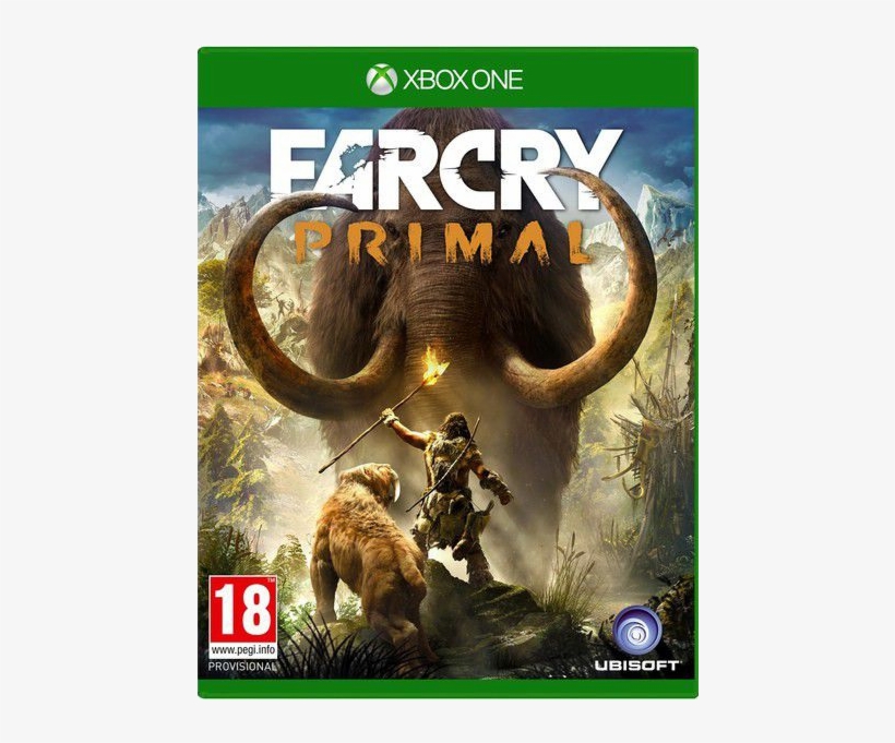 Far Cry Primal - Far Cry Primal Xbox One Box, transparent png download
